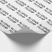 Papier Cadeau Alcool Mishap (Coin)