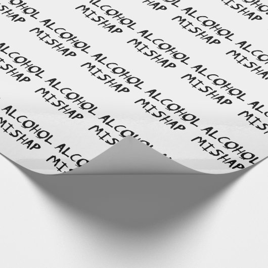 Papier Cadeau Alcool Mishap (Coin)