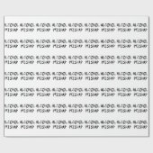 Papier Cadeau Alcool Mishap (Plat)