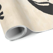 PAPIER CADEAU ALCOOL SOLUTION MAN (Coin rond)