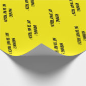 Papier Cadeau alerte (Coin)