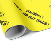 Papier Cadeau alerte (Coin rond)