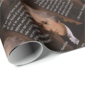 Papier Cadeau Alexander Hamilton "Chef de l'ennemi" Cadeau (Coin rond)