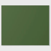 Papier Cadeau   Algues (couleur solide)  (Plat)