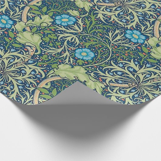 Papier Cadeau Algues, William Morris (Coin)