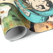 Papier Cadeau Alice au pays des merveilles (Coin rond)