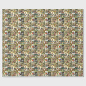 Papier Cadeau Alice au pays des merveilles (Plat)