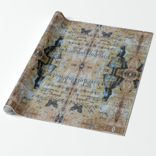 Papier Cadeau Alice au pays des merveilles