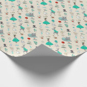 Papier Cadeau Alice au pays des merveilles (Coin)