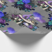 Papier Cadeau Alice au pays des merveilles avec Caterpillar (Coin)