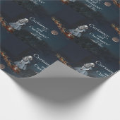 Papier Cadeau Alice au pays des merveilles Curiouser Père Noël W (Coin)