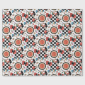 Papier Cadeau Alice au pays des merveilles Motif (Plat)