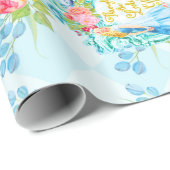 Papier Cadeau Alice Au Pays Des Merveilles Papier Enveloppant (Coin rond)