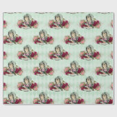 Papier Cadeau Alice In Wonderland Tea Time Wrapper Paper (Plat)