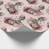 Papier Cadeau Alice In Wonderland Tea Time Wrapper Paper (Coin)