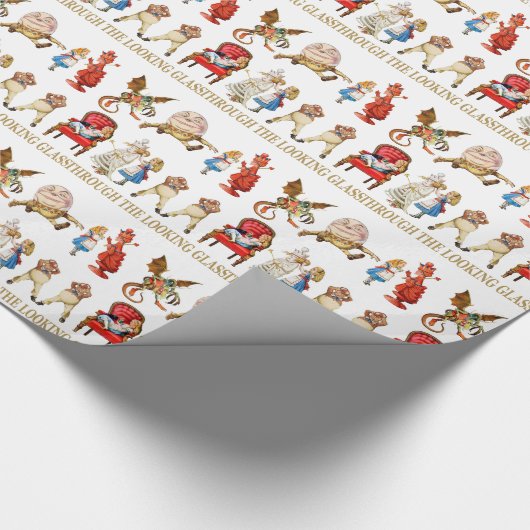 Papier Cadeau Alice par le psyché (Coin)