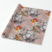 Papier Cadeau Alice rideau absurde merveilleuse (Déroulé)