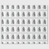 Papier Cadeau Alice, Six Choses Impossible (Plat)