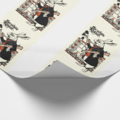 Papier Cadeau Alice White Rabbit Classic Wonderland (Coin)