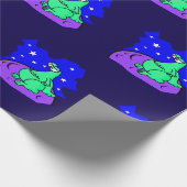 Papier Cadeau Alien (Coin)