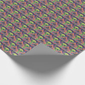 Papier Cadeau Alien de bébé (Coin)