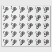 Papier Cadeau Alien gris, la vérité est là (Plat)