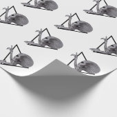 Papier Cadeau Alien gris, la vérité est là (Coin)