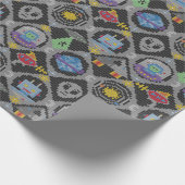 Papier Cadeau Alien mignon (Coin)