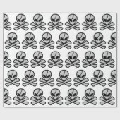 Papier Cadeau Alien Pirate (Plat)