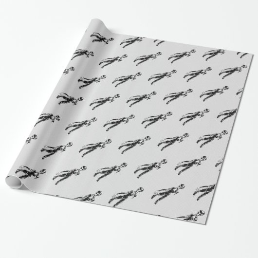 Papier Cadeau Alien UFO Thunder_Cove (Déroulé)