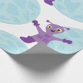 Papier Cadeau Alien Violet (Coin)