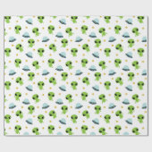 Papier Cadeau Aliens (Plat)