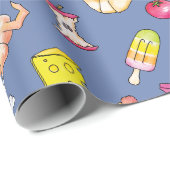 Papier Cadeau Alimentation (Coin rond)