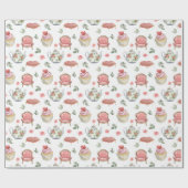 Papier Cadeau Alisa aquarelle en Motif Wonderland (Plat)