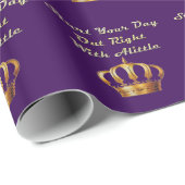 Papier Cadeau Alittle Crown (Coin rond)