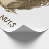 Papier Cadeau Allergique aux noix (Coin)