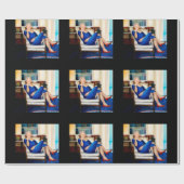 Papier Cadeau Allez, fille (Plat)