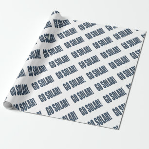 Papier Cadeau "Allez, solaire !"