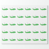 Papier Cadeau Alligator (Plat)