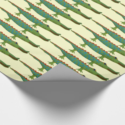 Papier Cadeau Alligator (Coin)