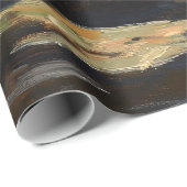 Papier Cadeau Alligator dans la page de découpage de la faune de (Coin rond)