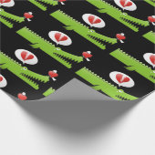 Papier Cadeau Alligator en amour (Coin)
