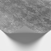 Papier Cadeau Alligator gris Motif en cuir (Coin)