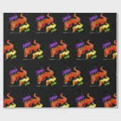 Papier Cadeau alligators éblouissants (Plat)