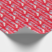 Papier Cadeau Allons à Brandon Noël (Coin)
