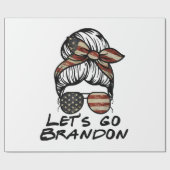 Papier Cadeau Allons Brandon, allons Brandon (Plat)