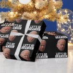 PAPIER CADEAU ALLONS BRANDON BIDEN CHRISTMAS WRAPPING PAPIER<br><div class="desc">ALLONS BRANDON ! BIDEN BIRTHDAY WRAPPER PAPIER</div>