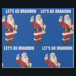 Papier Cadeau ALLONS BRANDON CHRISTMAS PÈRE NOËL Wrapping Paper.<br><div class="desc">ALLONS BRANDON CHRISTMAS WRAPPING PAPER</div>