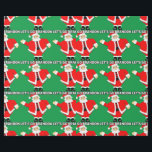 Papier Cadeau ALLONS BRANDON CHRISTMAS PÈRE NOËL Wrapping Paper.<br><div class="desc">ALLONS BRANDON CHRISTMAS WRAPPING PAPER</div>