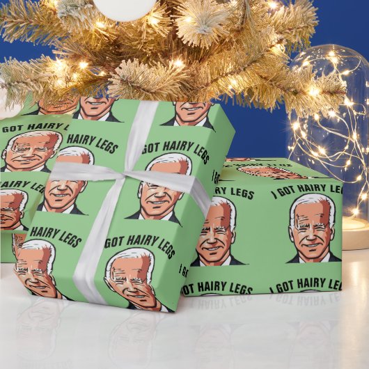 PAPIER CADEAU ALLONS BRANDON ! FUNNY CHRISTMAS BIDEN WRAPPING (Vacances)